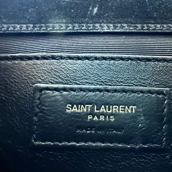 ENVELOPE MEDIUM CHAIN BAG IN MIX MATELASSÉ SUEDE - Picture 6 of 15